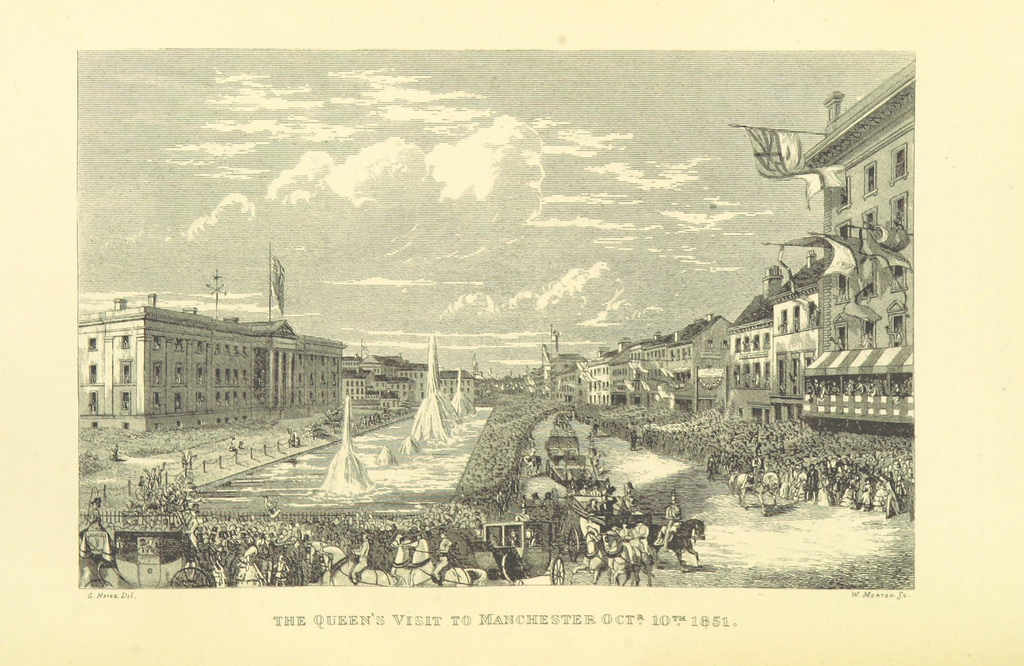 Image taken from page 136 of 'Memorials of Manchester Streets'