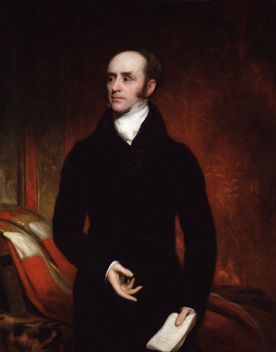 attributed to Thomas Phillips,painting,circa 1820